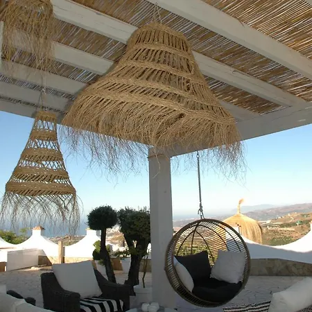 Casa La Flor, With Seaview In Region Malaga Villa Sayalonga