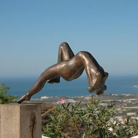 Casa La Flor, With Seaview In Region Malaga * Sayalonga