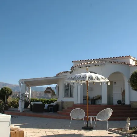 Villa Casa La Flor, With Seaview In Region Malaga